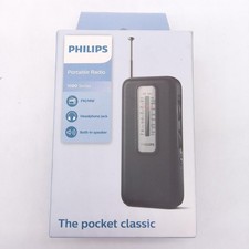 Philips Tragbares UKW-RadioKleines Retro-Radio ideal für Küche Bad Radios (19,99