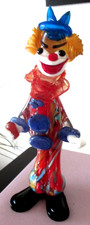 Vintage Murano Glas Clown, seltenes Fundstück, 2 Teile abgebrochen
