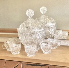 Bowle Service Bleikristall 