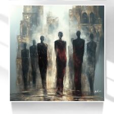 Leinwand Bild Menschen Figuren