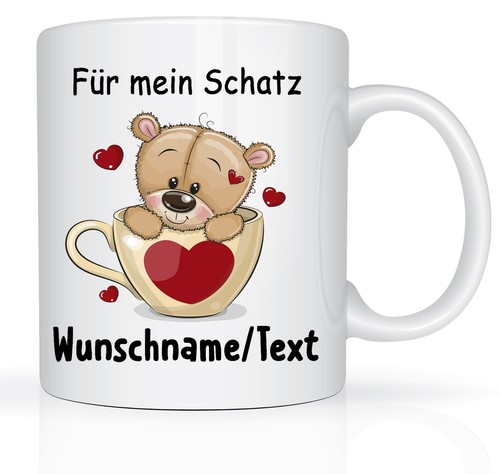 Für mein schatz tasse mit - für,
