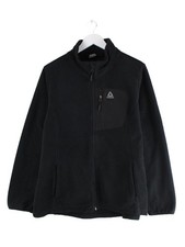 Reebok Fleece Jacke Schwarz L