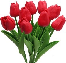 10x Künstliche Tulpen Real