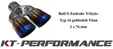 1x Bull-X - Y-Endrohr - Typ 16