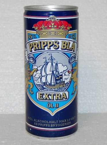 Alte schwedische bierdose - schwedische,