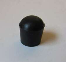 4 Stück Rohrkappen 10 mm Schwarz für runde Rohre - Rundmaterial