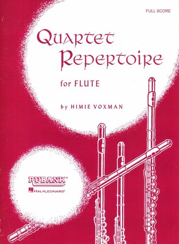 Quartet repertoire for flute - for,