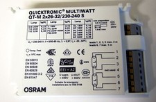 OSRAM Quicktronic Multiwatt QT-M 2x26-32W / 230-240V IP20