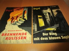 DDR 2 Romanhefte Blaulicht Nr.42,43, von 1964