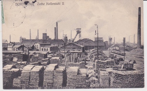Dortmund zeche - ak,