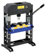 15t Werkstattpresse manuelle Bedien inkl 8 Druckstücke Lagerpresse SP15HLJ 02458