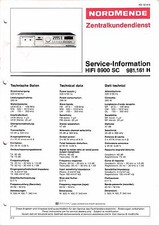 Service manual for Nordmende