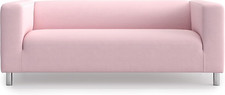 Pink Klippan Loveseat Cover