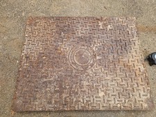 Gusseisen Schacht Abfluss