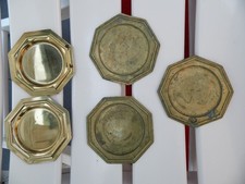 messing  Untersetzer für Gläser 5 Stück