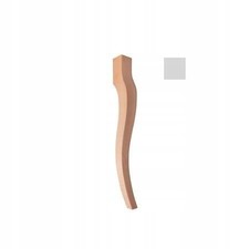 Massive Buche Cabriole Tisch-