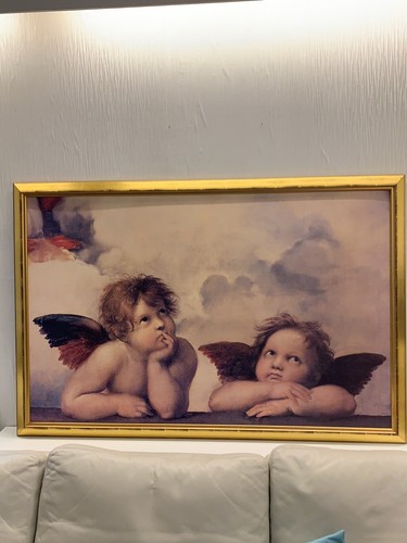 Druck engel aus fresco - druck,