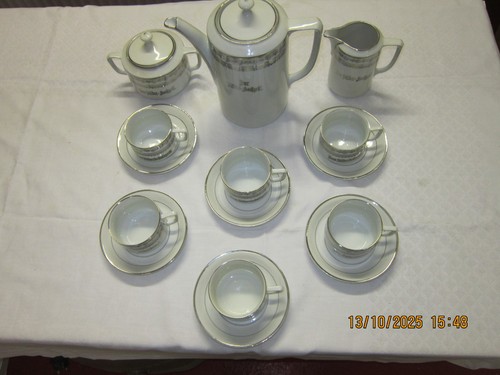 Kaffee service silberhochzeit - kaffee-service,