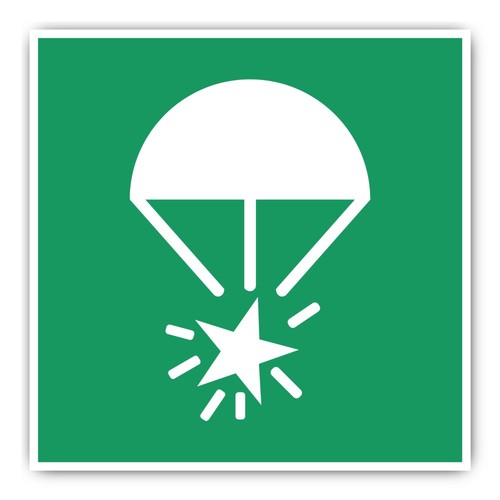 Fallschirm signalrakete - fallschirm-signalrakete,