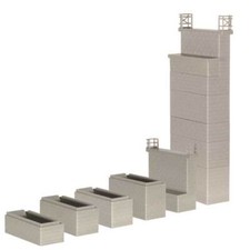 Kibri H0 39750  Univers-Brueckenkopf  (2 Stück)