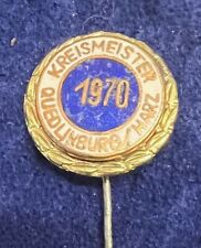 Fussballnadel Kreismeister 1970 Quedlinburg