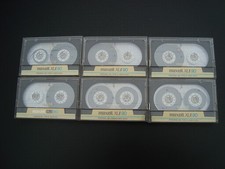 6x Audio Leerkassetten