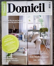Domicil Das Magazin für mediterrane Lebensart Wohnen Einrichten Möbel Zeitschrif