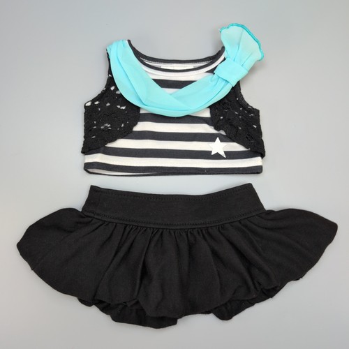 Build bear black - a, stripe