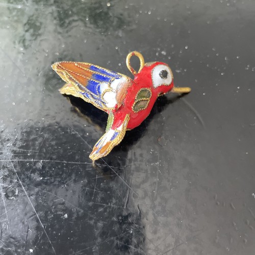 Bunter kolibri anhänger - bunter,