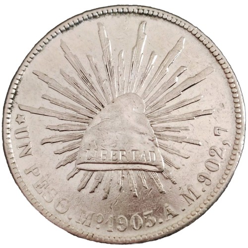 Mexico peso silber 1903 - un,