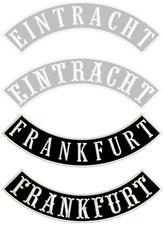Rückenaufnäher Bogen unten "Frankfurt" Patch Kutte