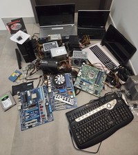 PC Hardware Bastler Konvolut - Mainboards - CPUs - Netzteile - Laptops - PC