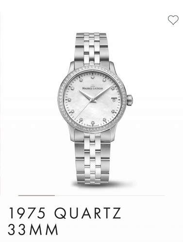 Maurice lacroix 1975 quarz - maurice,