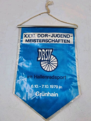 Ddr wimpel hallenradsport 1979 - wimpel,