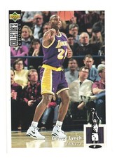 1994-95 UD Collector's Choice NBA LA Lakers George Lynch