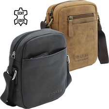 Herren Leder Umhängetasche