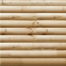 Profilbretter Profilholz Fassadenprofil Fasebretter HALBRUND 19x127mm Fichte 1m