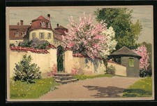 Künstler-Lithographie Paul