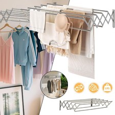 Wand Wäscheständer Aluminium