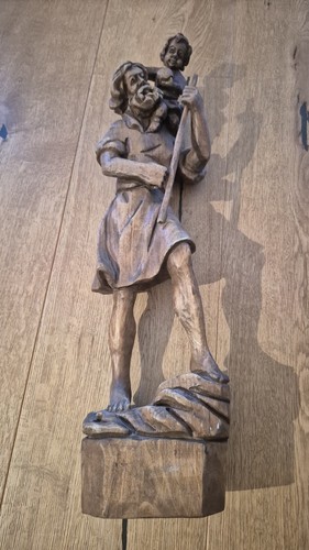 Heiliger christopherus - heiliger,