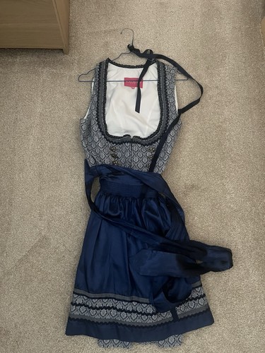 Dirndl blau größe mit - dirndl,