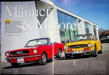 Motor Klassik 05/2014 Ford Mustang V8 Cabrio mit 190PS besser als...?