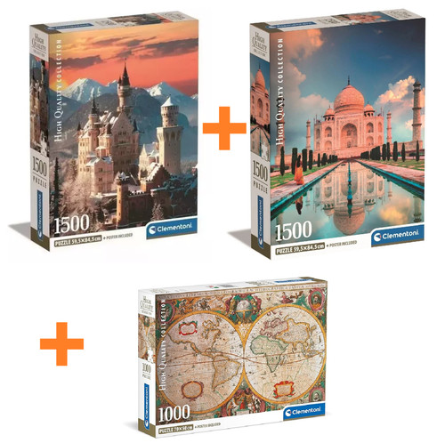 Clementoni puzzle set - clementoni, puzzle-set