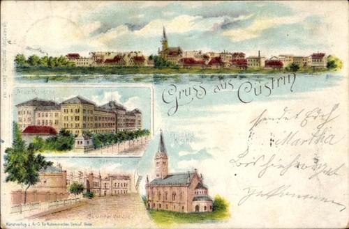 Kostrzyn nad odrą cüstrin - kostrzyn,