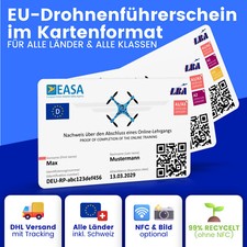 EU-Drohnenführerschein