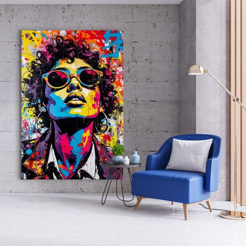 Wandbild abstrakte bunte - abstrakte,