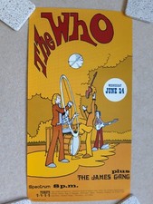 The WHO Concert Poster
