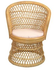 Rattansessel pfauenthron inkl - rattansessel,
