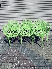 Gartenstühle Hope 6er Set grün 