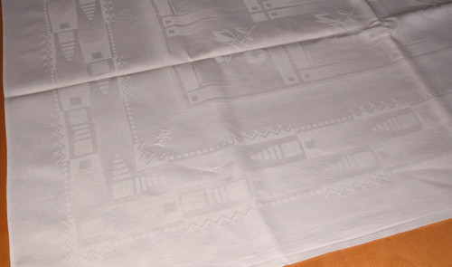 Altes damast tischdecke - altes,